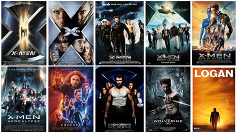 serie film x men|x men film series order.